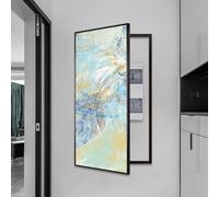 Cubierta Para Caja De Fusibles De Interruptores, Cubierta Decorativa Oculta Y Pintada Para Caja De Contadores Eléctricos(Style 3,15.7 * 31.5in)