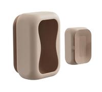 Cubierta Para Caja De Pañuelos,Portalibros de Pared con Decorativo,Dispensador de Papel de Silicona para Hogar Dormitorio Coche Oficina Hotel Apartamento Cuarto de Baño | Para Baño Sala De Estar Hotel