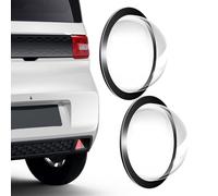 Cubierta para Cámara de Coche | 2 Piezas Antirreflejos Impermeable - Protector de Lluvia Adhesivo para cámara Trasera,para protección de Seguridad del Conductor Mantenimiento y conducción