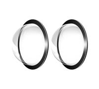 Cubierta para Cámara de Coche | Protector Antirreflejos Adhesivo 2 Piezas,Pegatina Antilluvia Cámara Coche - para protección de Seguridad del Conductor Mantenimiento y conducción