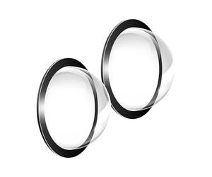 Cubierta para Cámara de Coche,Protector Antirreflejos Adhesivo 2 Piezas | Protector para Cámara de Marcha Atrás,Protección de Seguridad para Conductor en Coches, Camiones, Autocaravanas y