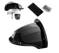 Cubierta para cámara de seguridad, protector de techo ABS para exteriores, accesorio de carcasa de protección contra la intemperie, toldo de defensa contra el sol y la lluvia para instalación de