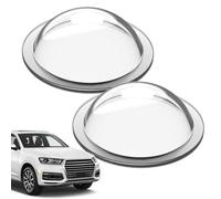 Cubierta para cámara frontal de coche, 1 par, autoadhesiva, protección antiarañazos, para la cámara del parachoques delantero, para mujeres y hombres, profesionales, viajeros, viajes, viajes por la