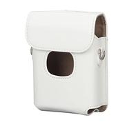 Cubierta para Cámara Instantánea, Solapa de Succión Magnética Monocromática Resistente a los Arañazos, Cubierta de Cuero PU para Cámara Instantánea para Fiesta (White)