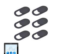 Cubierta para cámara web, bloqueo de cámara, cubierta de privacidad en diseño estrecho, cubierta deslizante para portátiles, tabletas, smartphones, protección contra piratas informáticos y acceso no