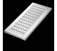 Cubierta para canalón de cocina, cubierta de drenaje para drenaje de agua de lluvia, protector duradero de 58 x 30 x 2,5 cm para una gestión eficaz del agua