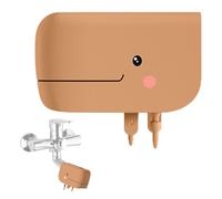 Cubierta para caño de baño: silicona de 13,2 x 5,9 x 10,8 cm, protector para grifo, cojín contra impactos | Perfecto para protección de seguridad infantil, uso en bañera, comodidad en la ducha y