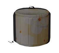 Cubierta para cañón frío - Protección impermeable para barriles | Cubierta de bañera portátil a prueba de polvo para exterior granja invierno jardín
