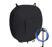 Cubierta para carrito de manguera de jardín, resistente al viento, resistente al sol, cubierta de soporte de manguera, protección de 360 grados, diseño independiente, cubierta de carrito para patio al