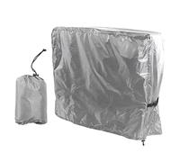 Cubierta para carro de refrigerador de patio de 86 x 48 x 79 cm, cubierta protectora para carrito de bebidas al aire libre a prueba de agua cubiertas protectoras (Gris)