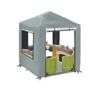 Cubierta para casa de Juegos para niños al Aire Libre,Cubierta Impermeable para casa de Juegos | Protector para Todo Clima para de, Impermeable para de para niños al ai