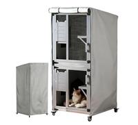 Cubierta para casas de gatos al aire libre, grande, resistente al agua, protección y refugio para gatos, cubierta exterior para patio trasero, jardín, balcón, parque, zona residencial, garaje, granero