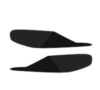 Cubierta para ceja para Toyota Supra 2019 2020 GR GT4 Película Protectora de Faros Delanteros de Coche Lámina Tintada Transparente Adhesivo para luz Delantera Spoiler de párpado