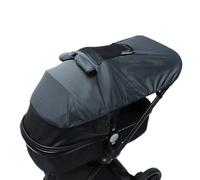 Cubierta para cochecito de bebé, toldo de 120 cm, protección UV, protector de tela transpirable, interacción entre padres e hijos al aire libre, picnic, viajes, compras, cómoda pantalla de sombra
