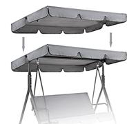 Cubierta para Columpio de Patio - Toldo de Repuesto Impermeable y Resistente a los Rayos UV para Columpios de 2 y 3 plazas - Protección Duradera para jardín al Aire Libre