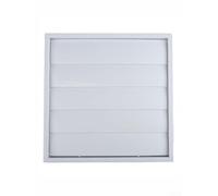 Cubierta para conducto de escape con ranura de ventilación con protección contra plagas para campana extractora, adecuada para ventiladores de baño, garajes y ventilación del hogar (4 pulgadas (8