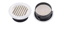 Cubierta para conductos de ventilación Rejilla de ventilación redonda plástico ABS blanco 3", 4", 5", 6" y 8", difusor, conducto, manguera(Filter Type,5Inches (125mm))