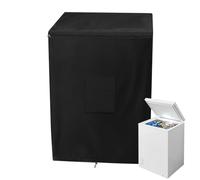 Cubierta Para Congelador - Cubierta Antipolvo Impermeable Para Congelador Horizontal De 55,88 X 63,5 X 85,09 Cm | Solución De Protección Para Todas Las Estaciones, Tela Oxford Duradera, Diseño De Dobl