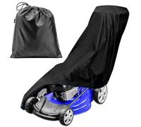 Cubierta para cortacésped impermeable, universal, para tractor de césped, resistente al viento, cubierta impermeable con cordón organizador (193 x 64 x 112 cm)