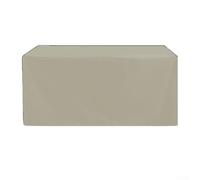 Cubierta para cortacésped robot 420D Oxford con protección a prueba de polvo, impermeable y protector solar para equipos de césped (94 x 63,5 x 46 cm, beige)