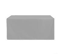 Cubierta para cortacésped robot 420D tela Oxford con protección a prueba de polvo, impermeable y protector solar para equipos de césped (78 x 56 x 36 cm, gris)