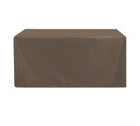 Cubierta para cortacésped robot de tela Oxford 210D con protección a prueba de polvo, impermeable y UV para un uso fiable en exteriores (94 x 63,5 x 46 cm, café)