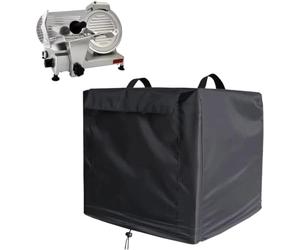 Cubierta para cortadora de tela Oxford 420D, impermeable, 54 x 45 x 38 cm | Con cordón, bolsillo lateral, 2 asas, resistente al polvo y a los arañazos, para cortadores de carne