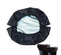 Cubierta Para Cubo De Pienso | Protectora Elástica Impermeable,Cubierta De Polvo Para Cubo De Agua Para Caballos - Para Establo Granja Pastizal Exterior Alimentación Jinetes Manejadores De Ganado