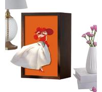 Cubierta para de madera | Dispensador modelo Modern Ballet Girl - Nap In Dispenser | Caracterizado por un motivo de bailarina, esta cómoda de oficina, escritorio de oficina, dormitorio