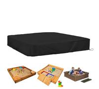 Cubierta para De - Tapa Impermeable para De | Protector Ďe Piscina Đe Jardín Al Aire Libre | Protector contra La Lluvia D́e Tela Oxford Resistente, Ṕrotector D̄e Hojas Cuadrado A