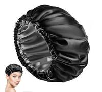 Cubierta para el cabello de ducha | Tapón para el cuidado del cabello ajustable de doble capa, sin vergüenza por la mañana, gorro de ducha de baño impermeable para acampar y viajar