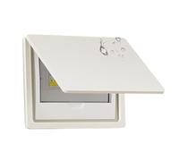 Cubierta para eléctrico - Protector de instalación sencilla sin agujeros | Panel de acceso a la pared - Para salón, utilidad, hogar, baño, cocina, organización, pasillo, apartamento