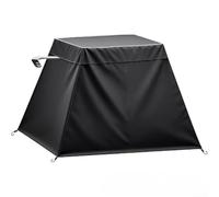 Cubierta para enganche de remolque de quinta rueda para exteriores, resistente a la intemperie, a prueba de polvo, tela Oxford, se adapta a la mayoría de enganches estándar, 79 x 79 x 51 cm, color