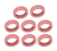 Cubierta para Equipaje, 8 Unidades, silenciosa de Viaje, Protector de Ruedas, diseño antiarañazos, de Silicona para Equipaje rodante, Equipo de Viaje de Refuerzo de Ruido, protección