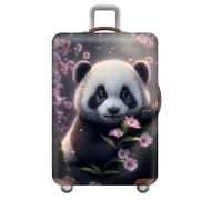 Cubierta para Equipaje,Grafiti,Animales,Flores,Funda Maleta De Viaje,Funda Protectora para Malet,Funda para Maleta EláStica,Luggage Cover para Equipaje De 18-32 Pulgadas (Azul,M(22-24inch))
