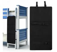 Cubierta para escalera de litera, cubierta de escalera de litera, almohadilla para escalera de litera, cubierta de escalera de cama alta con hebillas ajustables, evita que los niños escalen