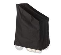 Cubierta para Estante De Leña,Funda con 2 Cremalleras,para Carro Leña,Impermeable,600D Oxford Negro 96 * 53 * 63cm