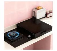 Cubierta para estufa de fideos, protector superior de estufa de gas y eléctrica con asas, bandeja extensora de espacio para encimera de cocina