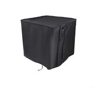 Cubierta para estufa de gas al aire libre, 210D Oxford impermeable, protector de quemador con cordón para camping, cerveza casera, escudo a prueba de viento y polvo para una cocina de propano