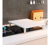 Cubierta para Estufa de Gas Cubierta para Estufa Eléctrica con Patas de Madera, Soporte de Cubierta para Estufa de Encimera para Ampliar el Espacio de Encimera(90x60x8cm (35.4x23.6x3.1in))