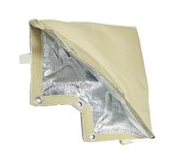 Cubierta para evitar el reflujo, protección contra heladas para grifo, cubiertas para aspersores para uso al aire libre, para el jardín, el riego del jardín, el aspersor y la cocina