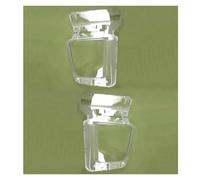 Cubierta para faros coche Para Chevy para Silverado 2018 2019 2020 carcasa de faro cubierta máscara transparente lente reemplazo vidrio Conjunto faro(2 pcs)