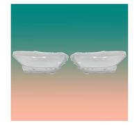Cubierta para faros coche Para Ford Para Mustang 2014 2015 2016 2017 cubierta de faro delantero lente carcasa transparente reemplazo pantalla cristal Carcasa del faro(A Pair)
