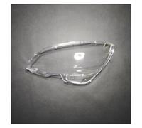Cubierta para faros coche Para Mercedes Para Benz W204 Clase C 2007 2008 2009 2010 cubierta de lente faro delantero pantalla transparente Shell lámpara Carcasa del faro cristal(Izquierda)