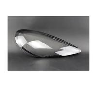 Cubierta para faros coche Para Panamera 970 2010-2013, cubierta transparente para faro, pantalla para lámpara, carcasa para, lente de cristal, borde negro Carcasa del faro(Izquierda)