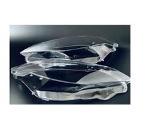 Cubierta para faros coche Para serie 5 para M5 E60 E61 525i 530i 545i 550i 2003-2010 cubierta de lente faro delantero izquierdo + derecho carcasa coche Carcasa del faro cristal(L+Right)