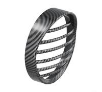 Cubierta para faros delanteros de motocicleta CFMoto U Series, diseño hueco de galvanoplastia retro, carcasa decorativa de plástico ABS, accesorio de protección de instalación rápida (fibra de carbono