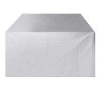 Cubierta para Fogatas Ronda Exterior Cubierta for fogata, cuadrada, impermeable, for columnas de chimenea, for muebles exterior(Silver,79x79x61cm)