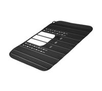 Cubierta para fregadero de baño, cubierta plegable de silicona, organizador de maquillaje, tapete de cepillo cosmético