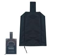 Cubierta para freidora: cubierta impermeable para barbacoa, cierre de cuerda ajustable, protección robusta, protección robusta para horno de pizza, protección para muebles para la limpieza de patios y